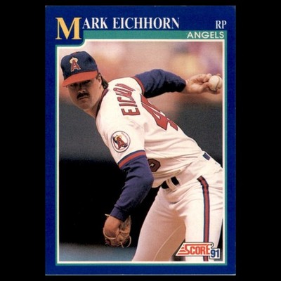Mark Eichhorn #504.0 1991 Score California Angels Baseball Card MLB