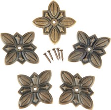 50x Vintage Upholstery Nails Jewelry Box Sofa Furniture Door DIY Decor Tack Stud
