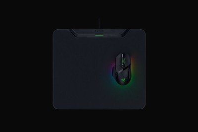 Razer HyperFlux V2 Gaming-Mauspad kabelloses Ladegerät Gummi Anti-Rutsch 5 mm Sc