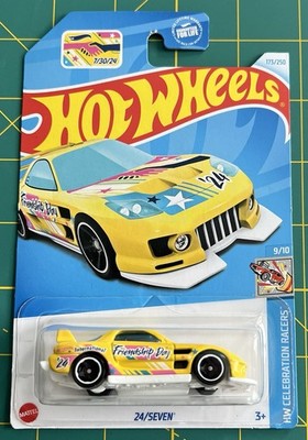 LOT OF 2 - 2024 & 2026 HOT WHEELS 24/SEVEN BASED ON 1995 MAZDA RX