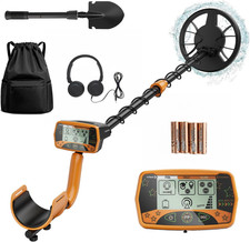 Metal Detector for Adults  Kids, Waterproof Metal Detectors with High Accuracy