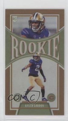 2022 Legacy Rookies Premium Edition Mini Bronze 60/75 Kyler Gordon Rookie RC 0c6