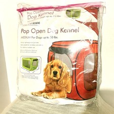 Sport Pet Designs Pop Open Dog Kennel - For Medium Dogs Up To 50 Lbs Never Used