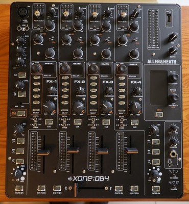 Allen & Heath XONE DB4 4-Ch Digital DJ Mixer - DeckSaver