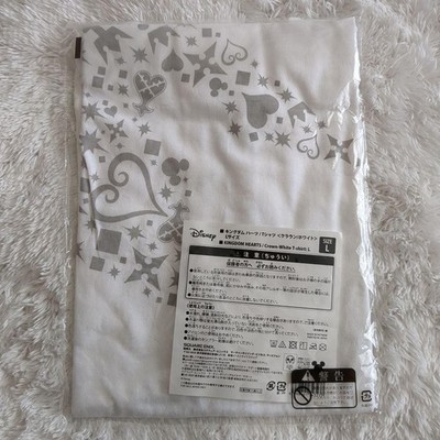Kingdom Hearts Crown T-Shirt L Weiß