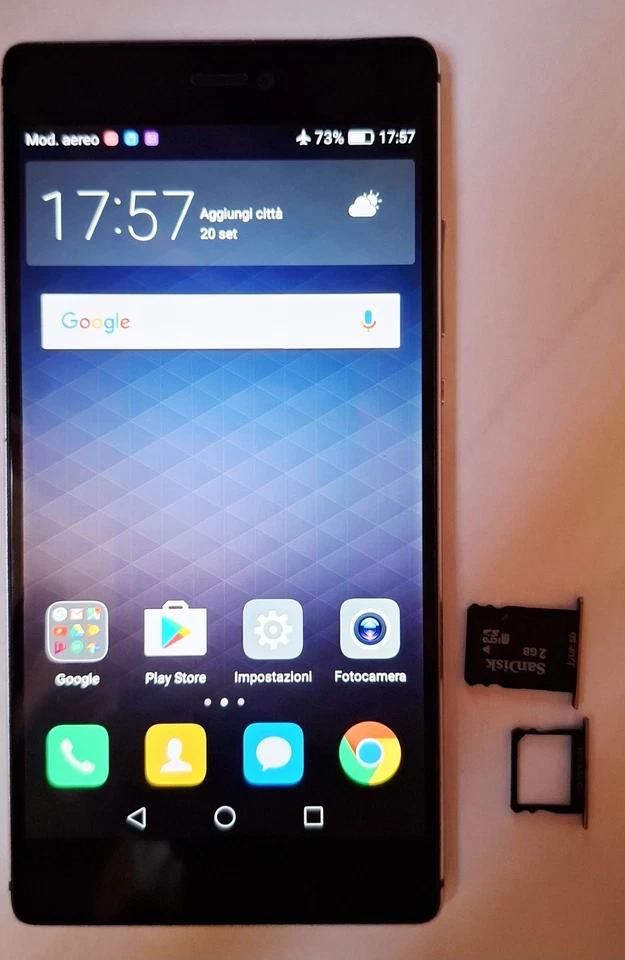 Huawei P8 (GRA-L09) 3Gb RAM 16 Gb Titanium - Immagine 4 di 4