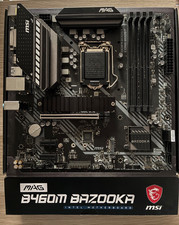 MSI MAG B460M BAZOOKA LGA 1200 Intel B460 SATA 6Gb/s Micro ATX Intel Motherboard