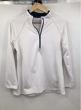 Vineyard Vines Performance Pullover 1/4 Zip Activewear Top Women's M Athleisure