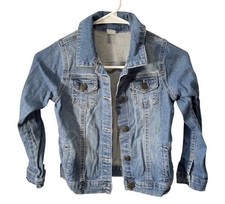 Carter s Kids Denim Jacket - Medium Wash Blue - Size 8