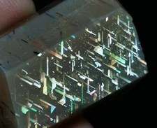 Raw Natural Golden Rainbow Lattice Sunstone Freeform Reiki Stone Healing