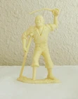MARX 60mm PIRATE with peg leg sword and crutch ORIGINAL ISSUE FLAT FINISH
