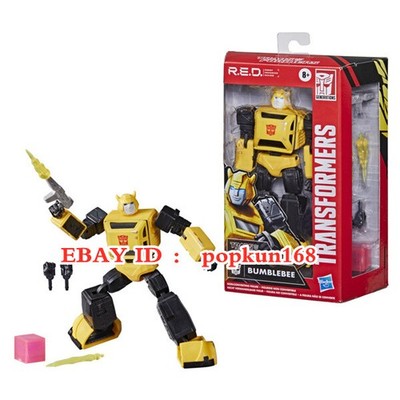 New Transformers Bumblebee Autobot Hasbro RED Action Figure Non deformable Toys
