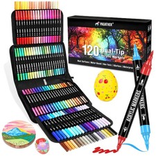 Artist Dual-Tip Acrylic Markers - 120 Colors