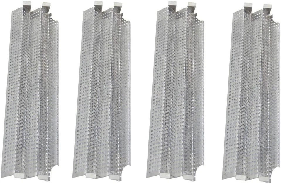 Pack de 4 placas térmicas de acero inoxidable para parrilla Viking serie VGBQ 30/41/53 Foto 3 de 4