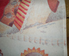 vtg Toland GARDEN ANGEL 34.5" X 23" House Flag DEBBIE MUMM — photo 2