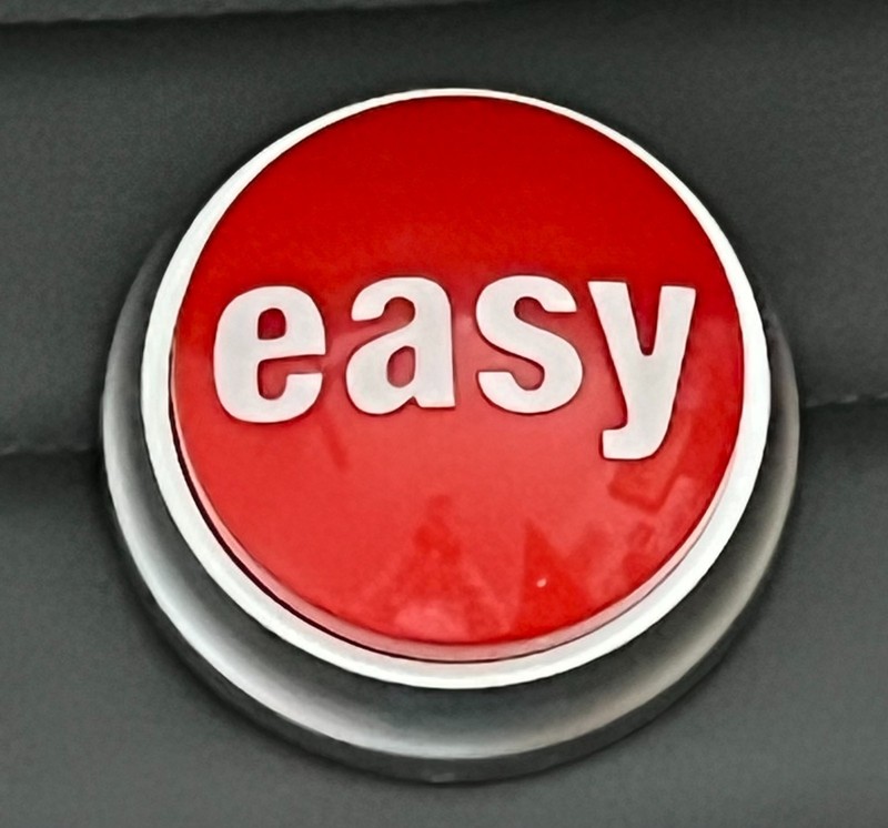 STAPLES TALKING "EASY BUTTON" - Novelty - "That Was Easy."