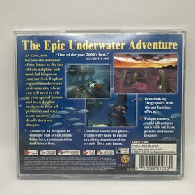 Ecco the Dolphin Defender of Future Sega Dreamcast CIB Complete Manual Near Mint