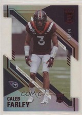 2021 Panini Donruss Elite Rookies Aspirations Die-Cut 11/24 Caleb Farley k6j