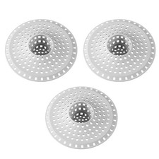 Bathtub Drain Hair Catcher Tub Shower Trap/Strainer,3PCS Silicone Collapsible