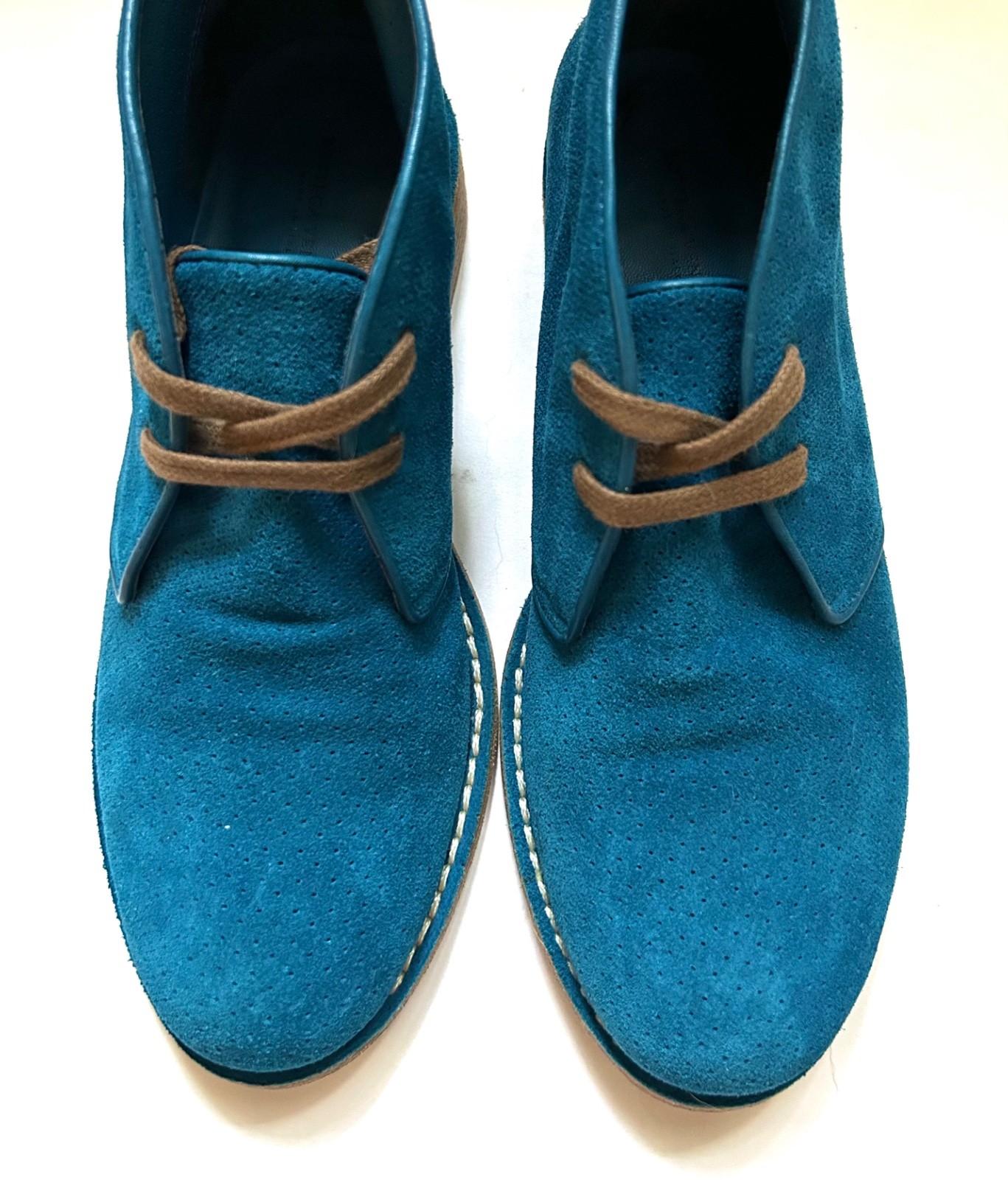 Bottega Veneta Italian Suede Desert Chukka Ankle Boots Shoes - 37 - Excellent thumbnail 3