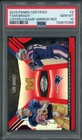 2018 Panini Certified Championship Mirror Red #2 Tom Brady 50/99 PSA 10 POP 1