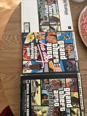 Grand Theft Auto GTA PS2 Strategy Guide Lot San Andreas Vice City OPM Magazine