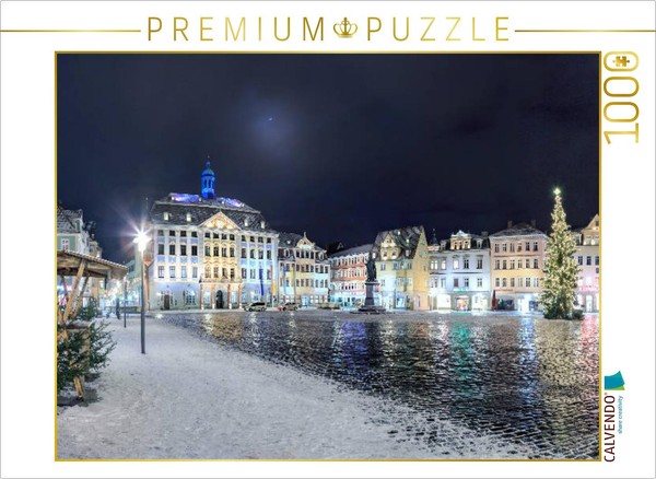 Calvendo Puzzle Coburg City Hall On Market Square | 1000 Pieces, Finished Size 2-image