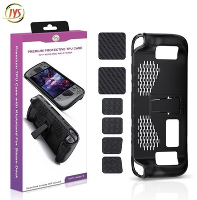 New - JYS Premium Protective TPU Case With Kickstand for Steam Deck