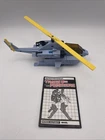 1984 Transformer Whirl Helicopter Autobot Bandai Vintage Figure With Booklet