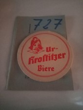 1 Stück DDR Bierdeckel, VEB Köstritzer Brauerei, Leipzig ( 8 ) Sammlung Nr. 727