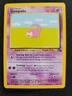 Pokemon fossil red logo 3rd print 1999 2000 Slowpoke 55/62
