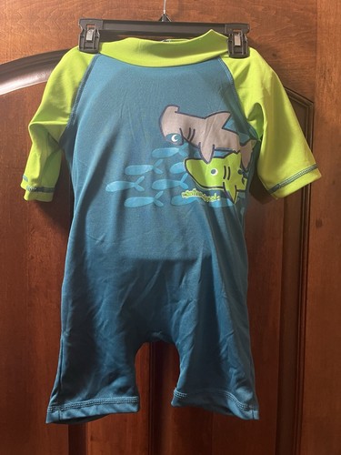 SwimSchool Floating One Piece Swimsuit Boy's Wt. 33-55 Lbs. Chest 22 In. PUC