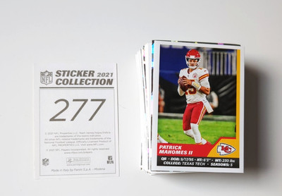 Panini NFL Sticker Sammlung 2021 Sticker 1 - 278 aus Drop Down Liste aussuchen
