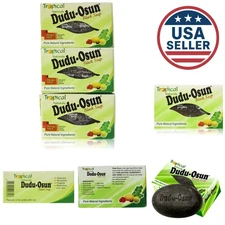 5 Pack Dudu Osun Black Soap -  Cleansing with Aloe & Citrus Scents, 150g