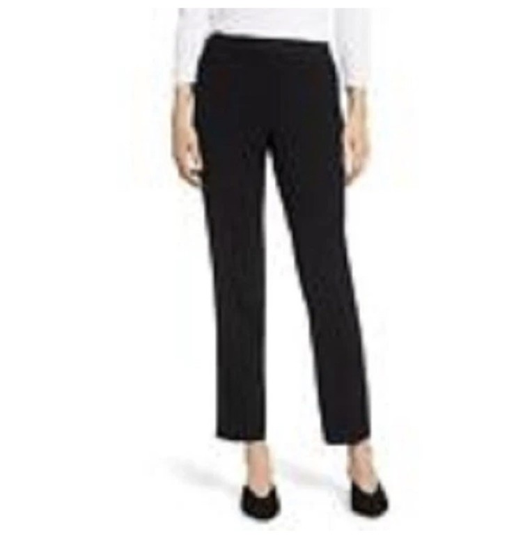 Vince Camuto Women's 6 Black textured skinny ankle pants NWT