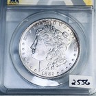 1885 BU GEM MORGAN SILVER DOLLAR UNC MS 63 U.S. MINT RARE COIN 2556 — photo 3