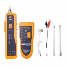 Network Cable Tester Kit for RJ11 RJ45 UTP STP - Wire Tracer and Toner