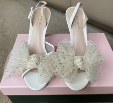 KATE SPADE BRIDAL SPARKLE SHOES - SIZE 5