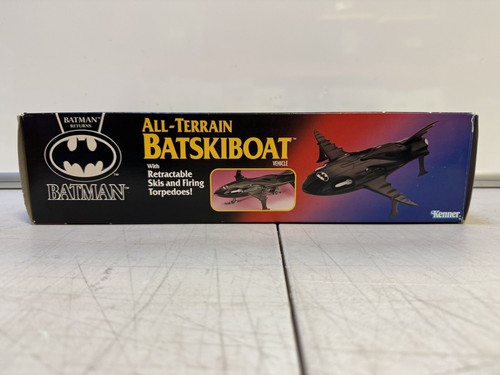 Batman Returns All-Terrain Batskiboat Vehicle Kenner 1992 DC w/ Box - Picture 9 of 14