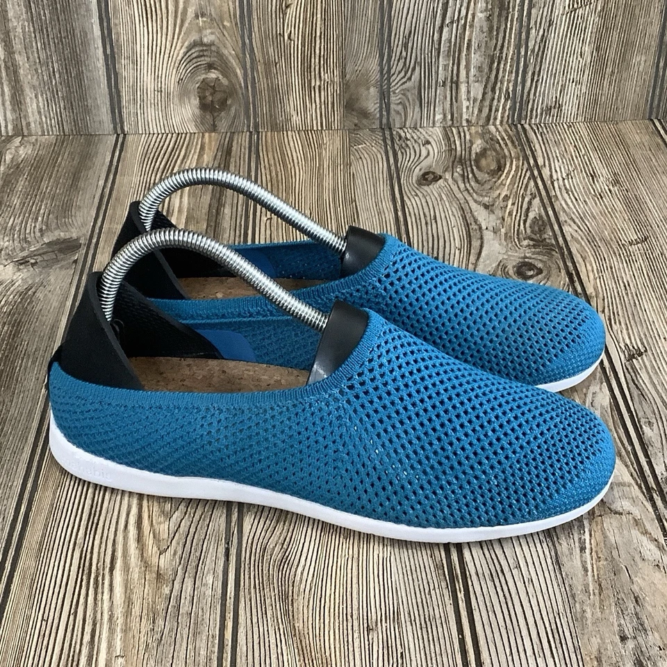 Mahabis 男女通用透气轻便舒适拖鞋浅蓝色 M 码 7.5 W 9 — 第 2/4 张图片