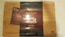 Royal Craft Wood FBA_RCW-1010 Organic Bamboo Cutting Board