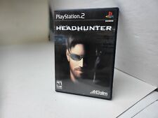 Headhunter game & case for Playstation 2 PS2 NO MANUAL TESTED #B8
