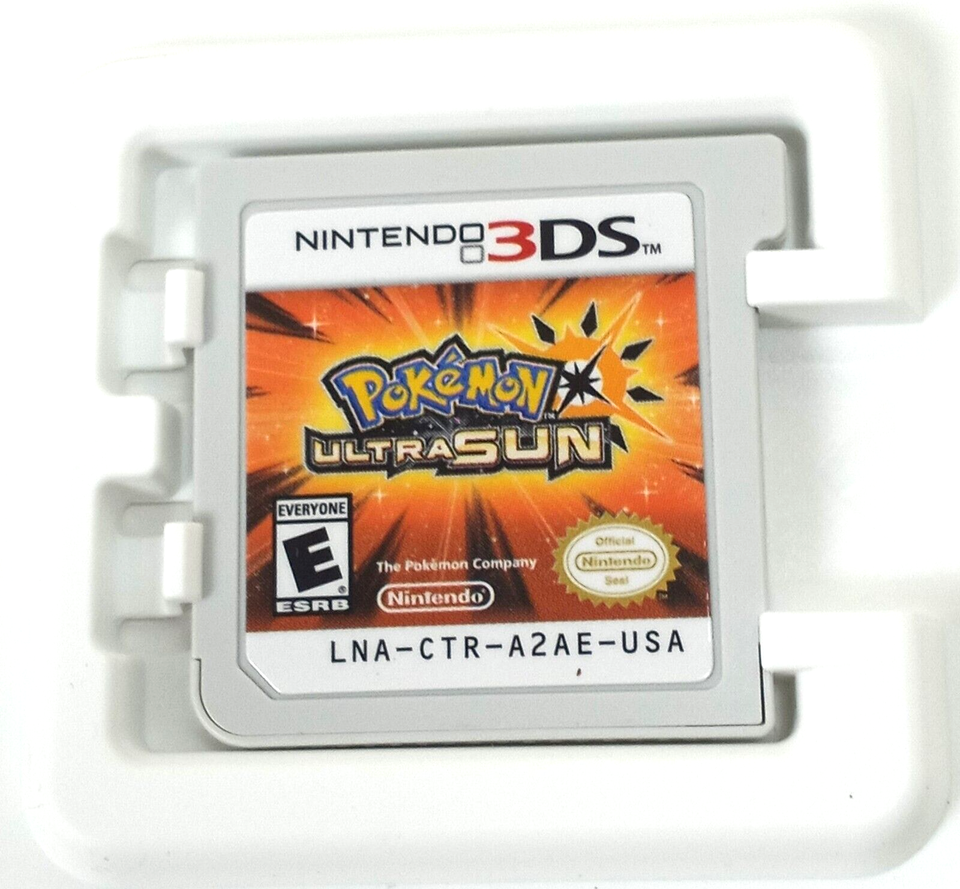 Nintendo 3DS games Pokemon Ultra Sun + Nintendogs & Cats eBay