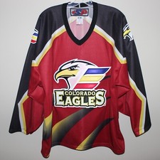 never worn vintage 2004 Colorado Eagles Starter jersey CHL Made in Canada