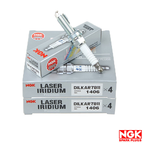 New Set of 8 NGK Laser Iridium Spark Plug 1406/DILKAR7B11 for Infiniti Nissan