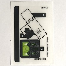 LEGO STICKER SHEET 72002 NEXO KNIGHTS Twinfector Decals Stickers