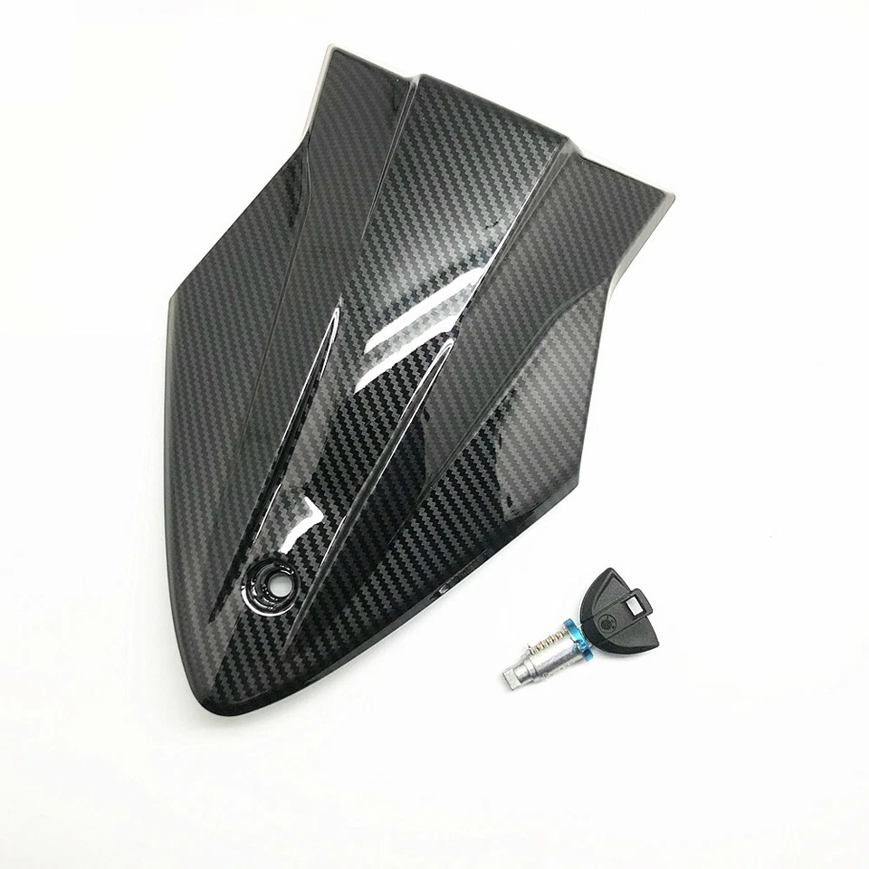 Для BMW S1000RR 2015-2018 заднее пассажирское сиденье задний обтекатель замок ключ из углеродного волокна - Изображение 3 из 4