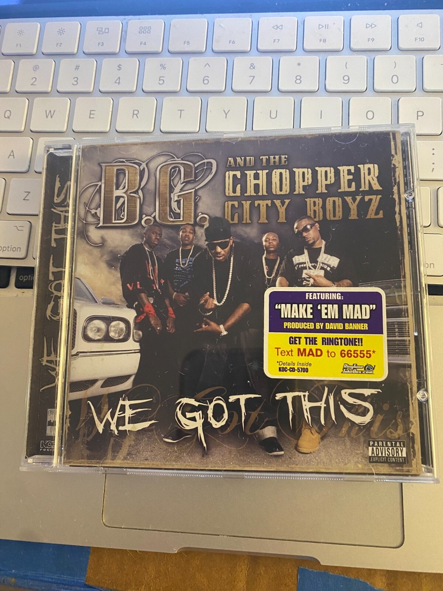 B.G. & The Chopper City Boyz *We Got This *CD *NM *2007 B.G. & The Chopper City Boyz *We Got This *CD *NM *2007