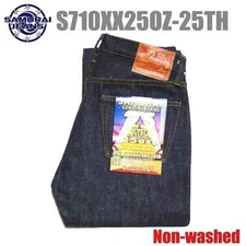 SAMURAI JEANS S710XX 25oz 25th Anniv. Special Limited Slim-straight Non-washed