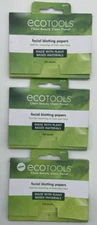 3PK Ecotools Facial Blotting Paper #0019 ~ 100 Sheets EACH ~ FAST SHIPPING ~READ